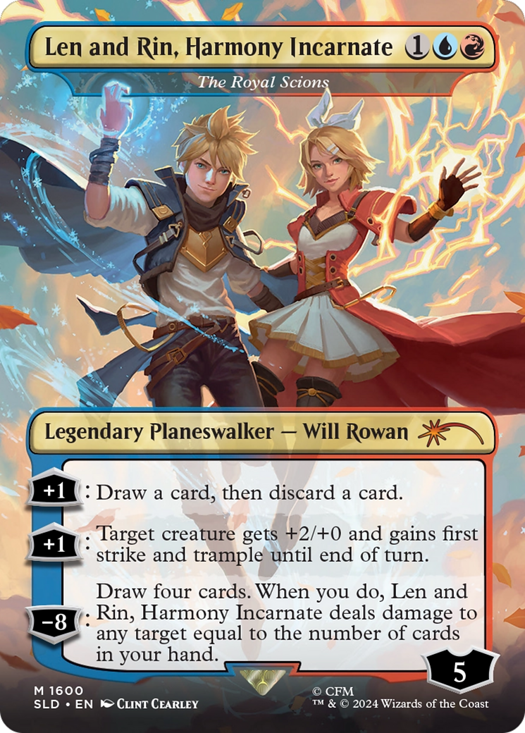 Len and Rin, Harmony Incarnate - The Royal Scions [Secret Lair Drop Series] | Lots Moore NSW