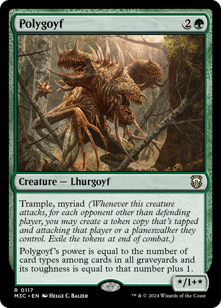 Polygoyf [Modern Horizons 3 Commander] | Lots Moore NSW