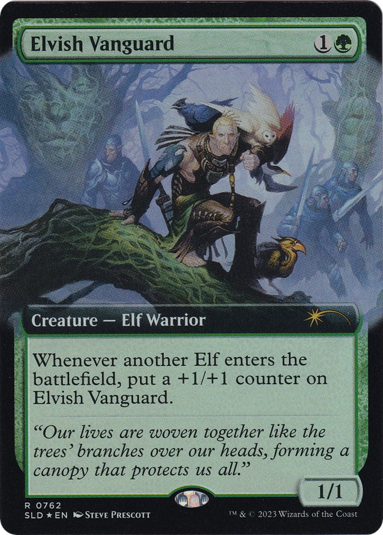 Elvish Vanguard (Extended Art) [Secret Lair Drop Series] | Lots Moore NSW