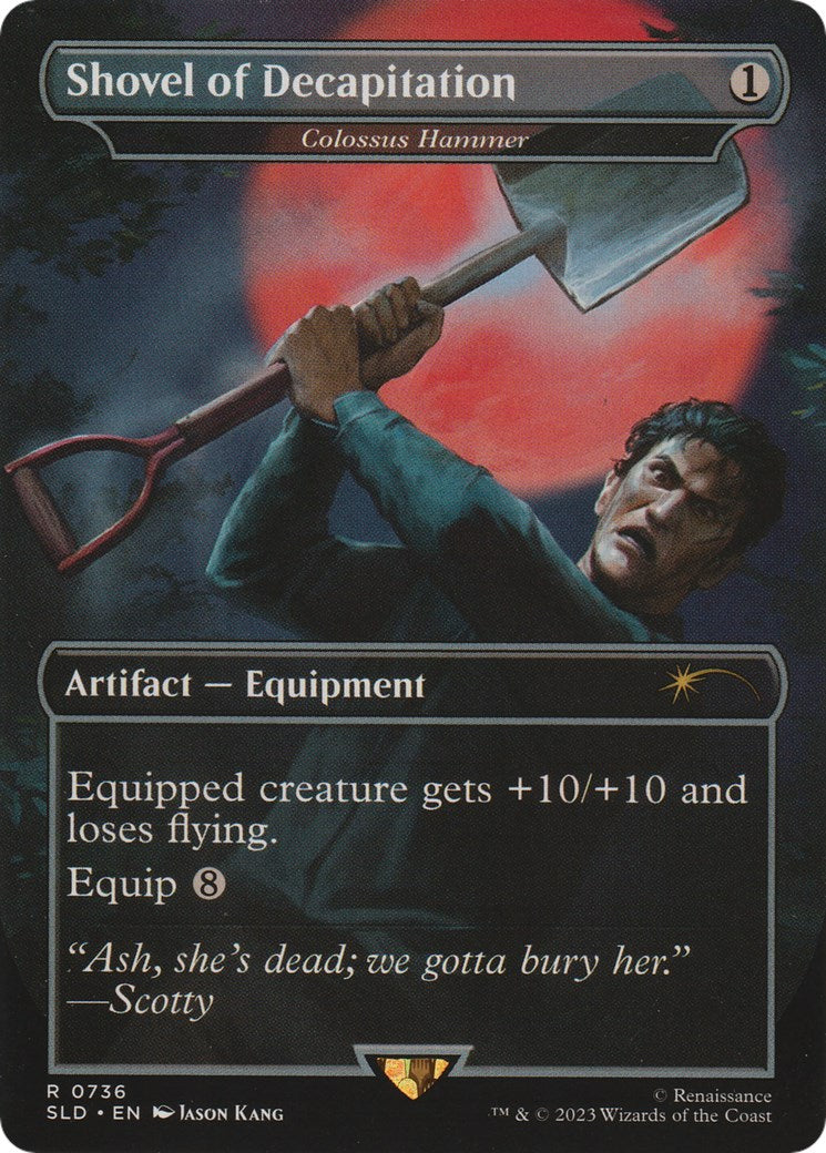 Shovel of Decapitation - Colossus Hammer [Secret Lair Drop Series] | Lots Moore NSW