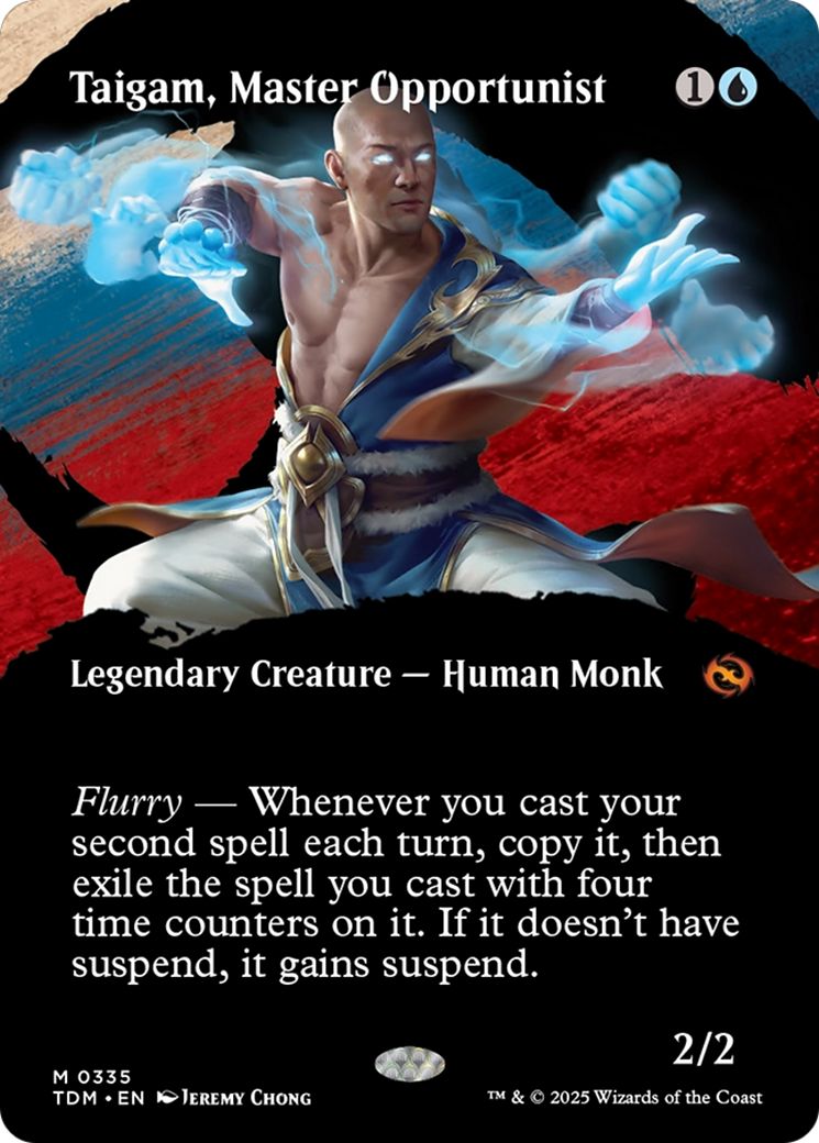 Taigam, Master Opportunist (Borderless) [Tarkir: Dragonstorm] | Lots Moore NSW