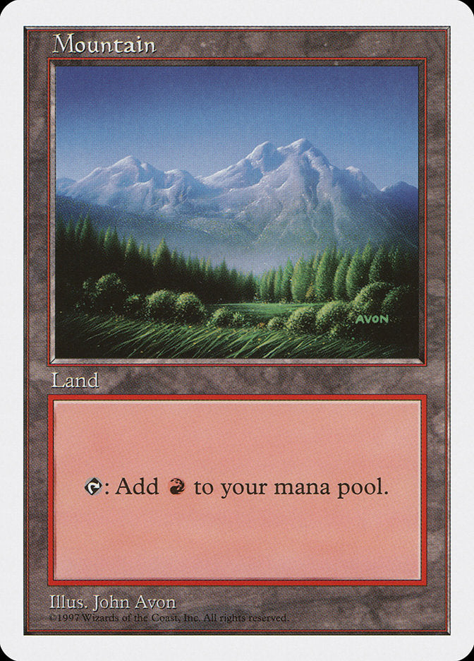 Mountain (443) [Fifth Edition] | Lots Moore NSW