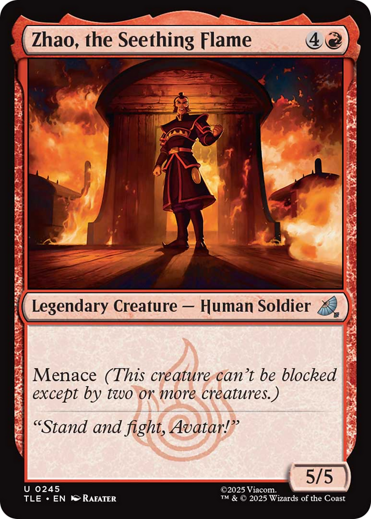 Zhao, the Seething Flame [Avatar: The Last Airbender: Eternal-Legal] | Lots Moore NSW