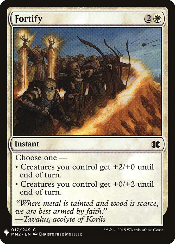 Fortify [Mystery Booster] | Lots Moore NSW