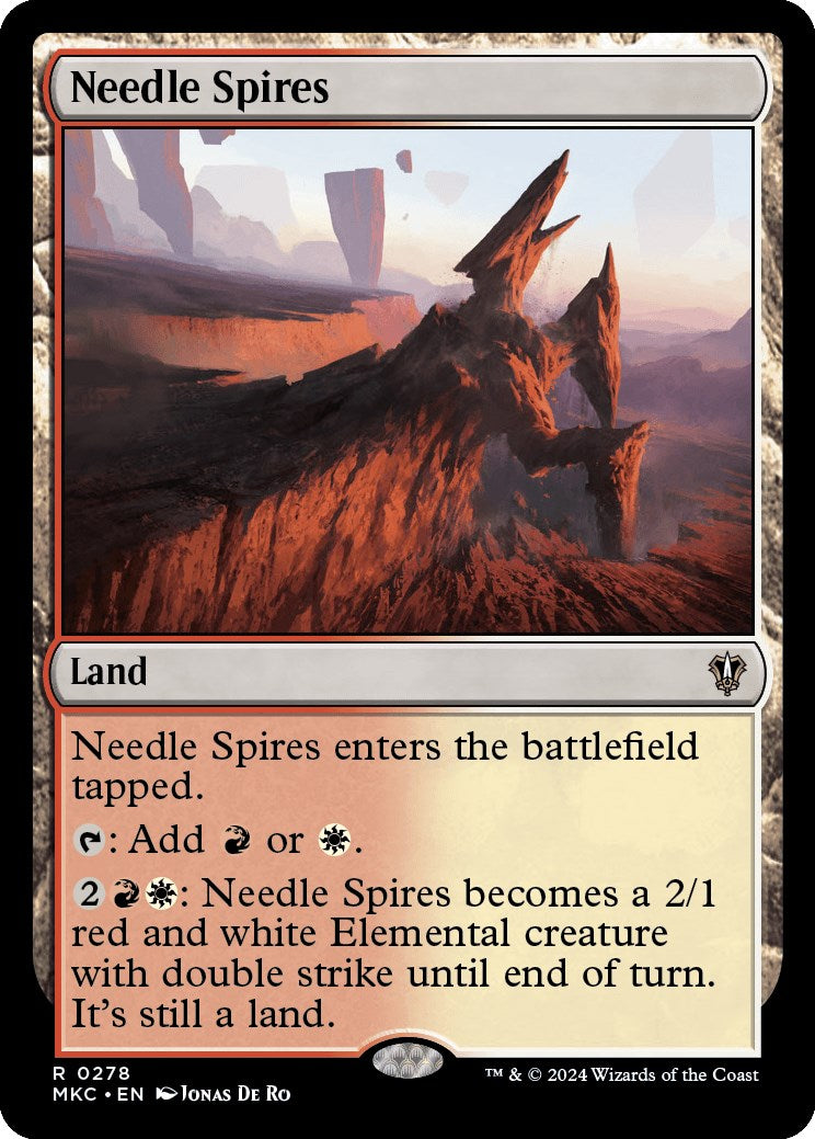 Needle Spires [Murders at Karlov Manor Commander] | Lots Moore NSW