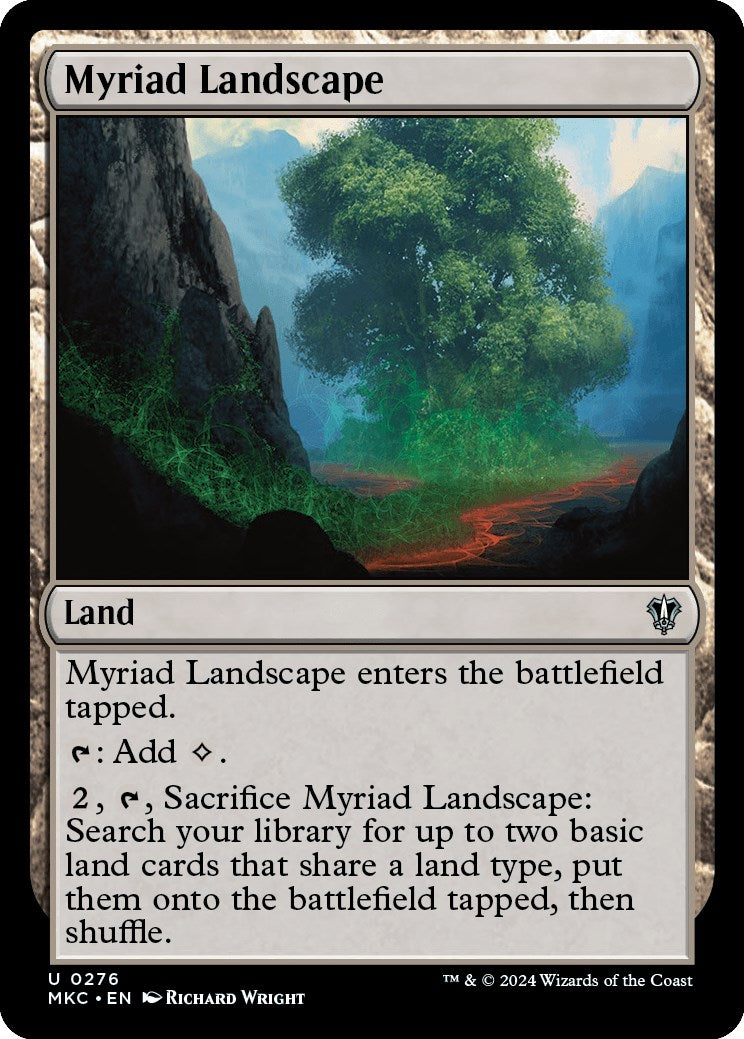 Myriad Landscape [Murders at Karlov Manor Commander] | Lots Moore NSW