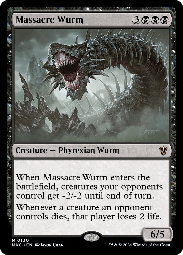 Massacre Wurm [Murders at Karlov Manor Commander] | Lots Moore NSW