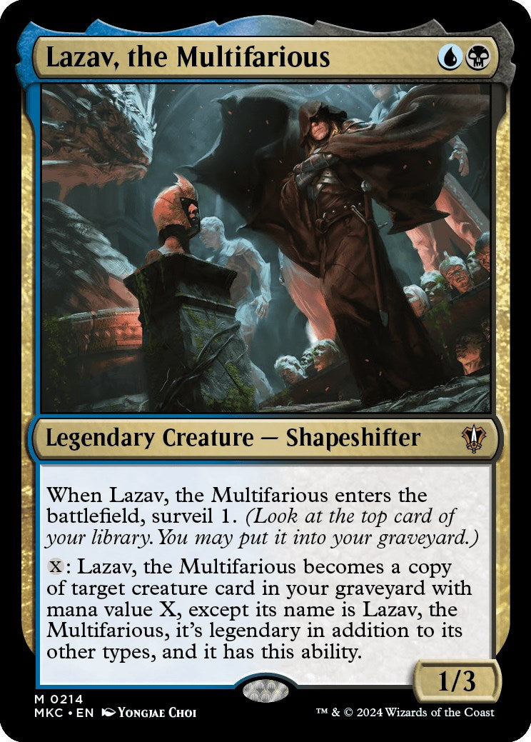 Lazav, the Multifarious [Murders at Karlov Manor Commander] | Lots Moore NSW