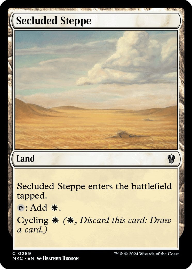 Secluded Steppe [Murders at Karlov Manor Commander] | Lots Moore NSW