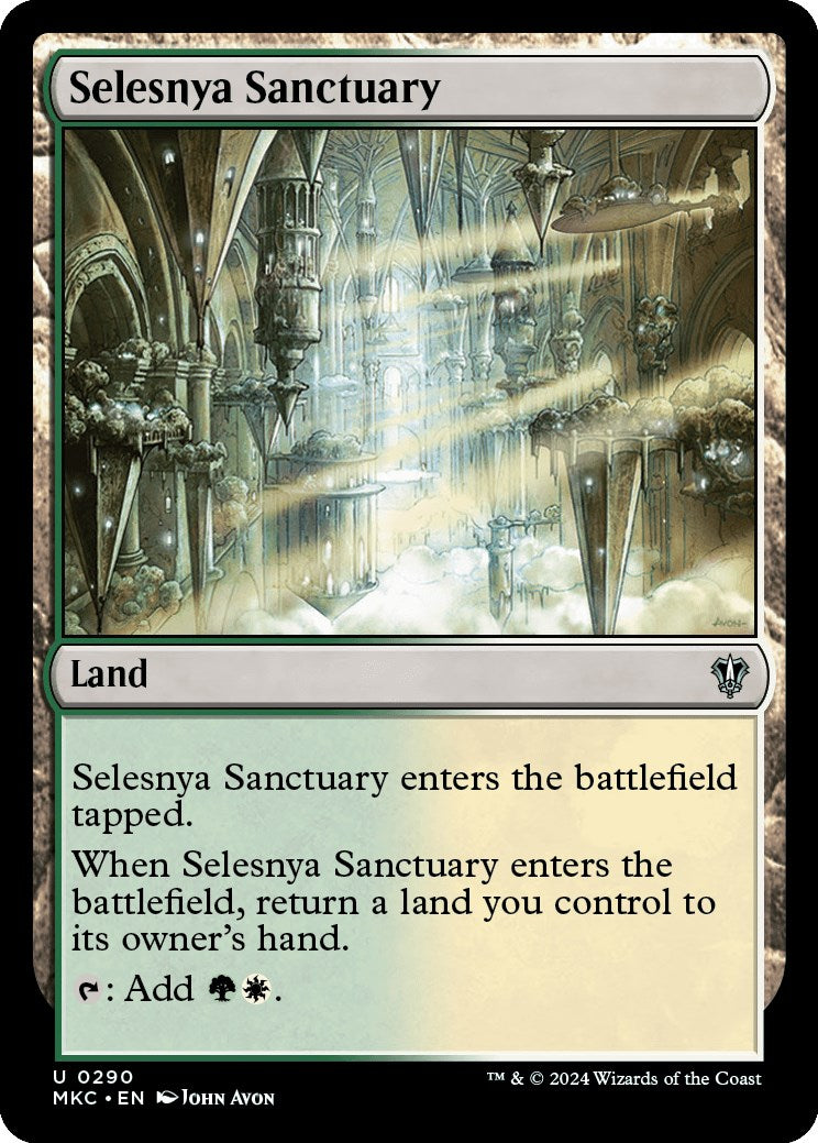 Selesnya Sanctuary [Murders at Karlov Manor Commander] | Lots Moore NSW