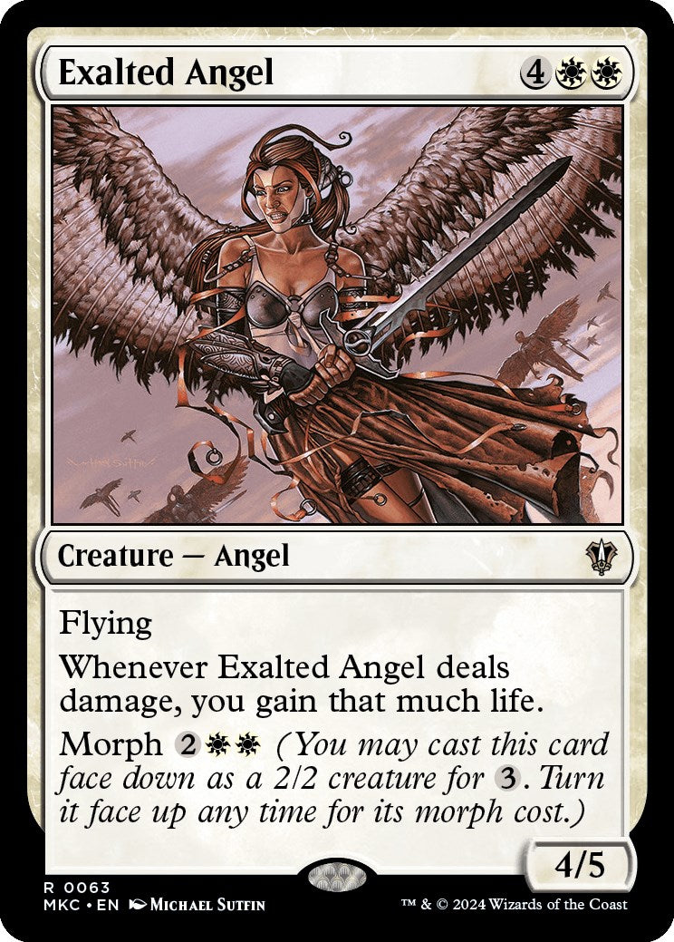 Exalted Angel [Murders at Karlov Manor Commander] | Lots Moore NSW