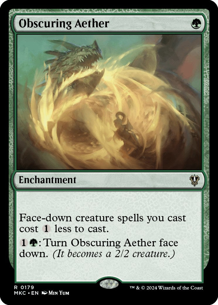 Obscuring Aether [Murders at Karlov Manor Commander] | Lots Moore NSW