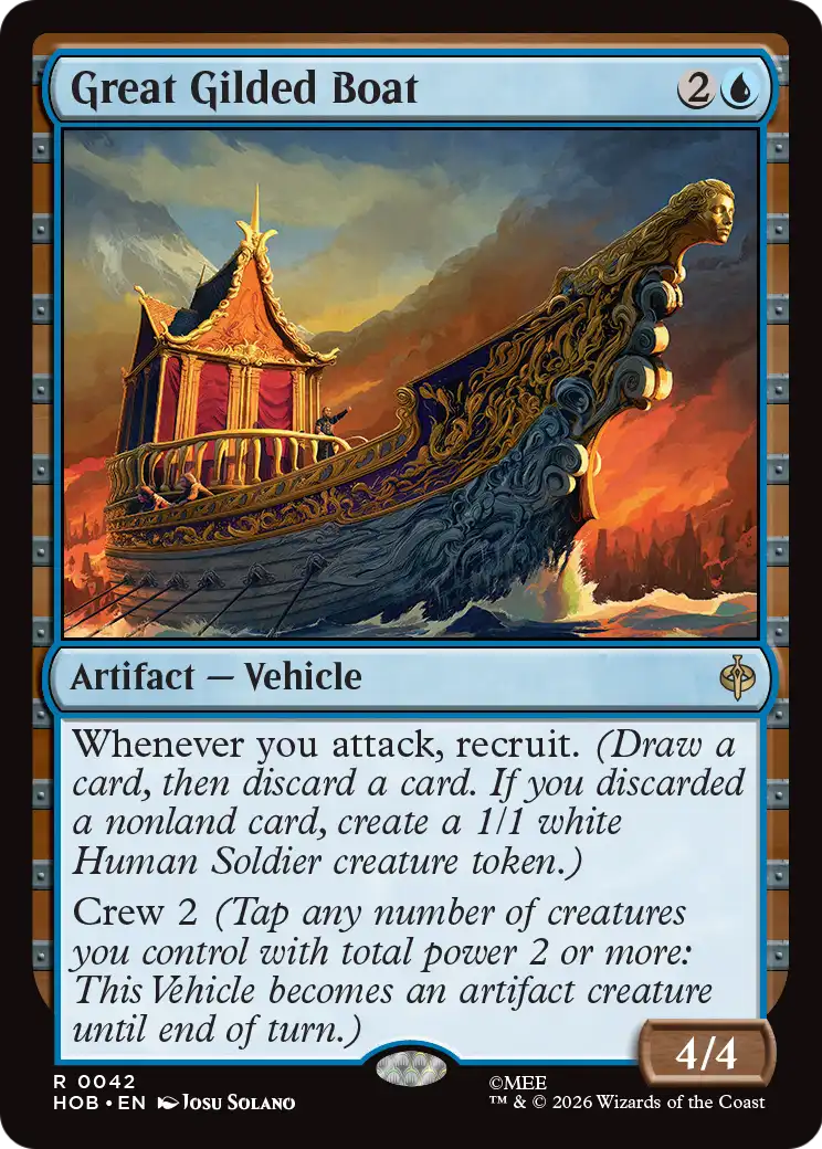 Great Gilded Boat [The Hobbit] | Lots Moore NSW