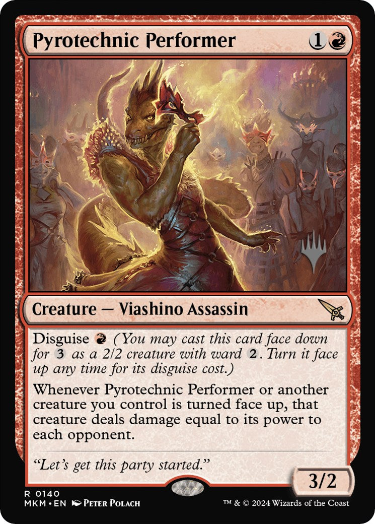 Pyrotechnic Performer (Promo Pack) [Murders at Karlov Manor Promos] | Lots Moore NSW