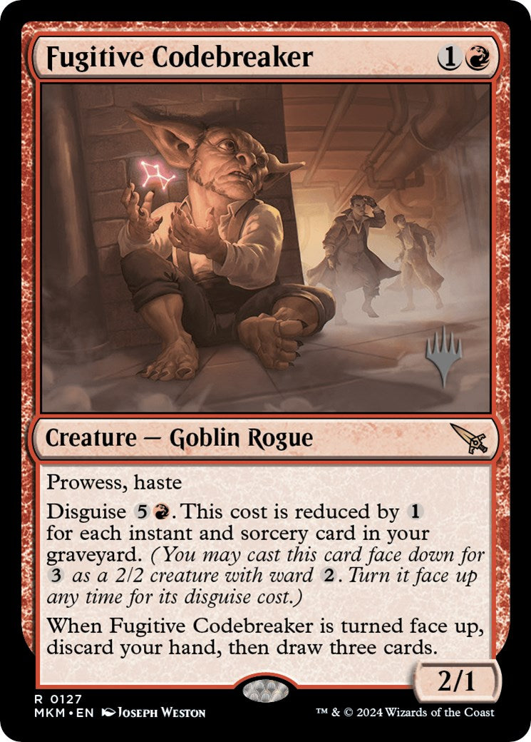 Fugitive Codebreaker (Promo Pack) [Murders at Karlov Manor Promos] | Lots Moore NSW