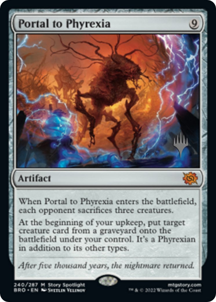 Portal to Phyrexia (Promo Pack) [The Brothers' War Promos] | Lots Moore NSW