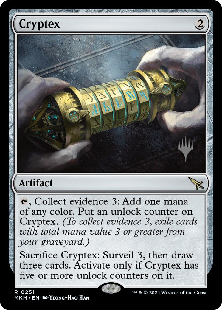 Cryptex (Promo Pack) [Murders at Karlov Manor Promos] | Lots Moore NSW