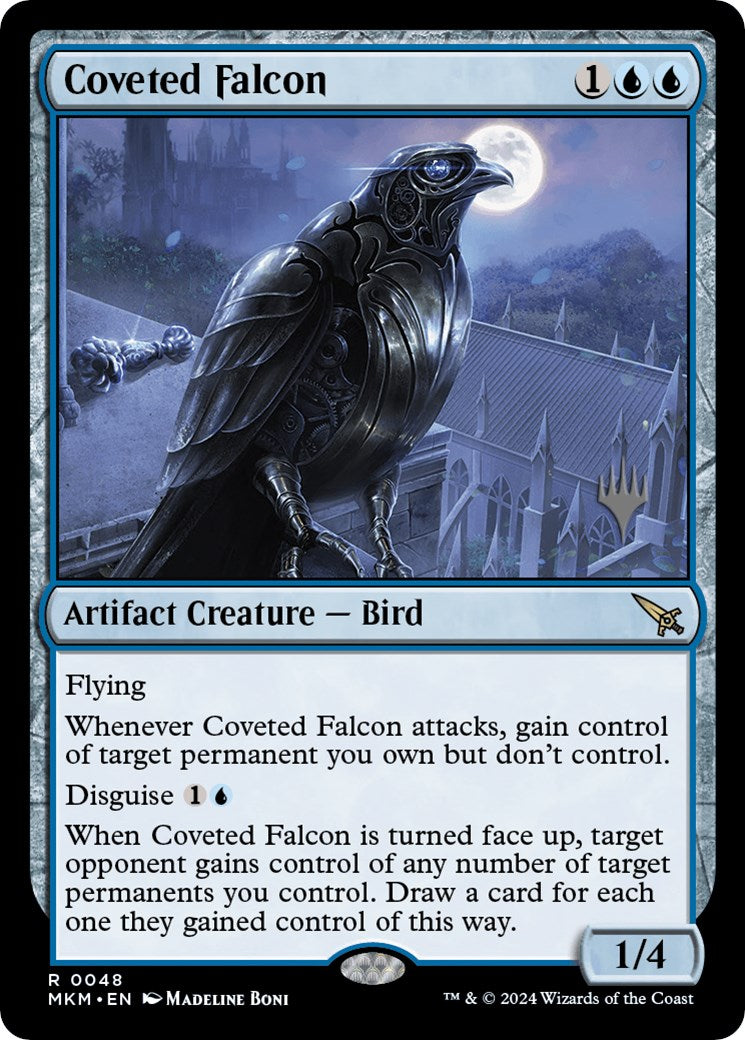 Coveted Falcon (Promo Pack) [Murders at Karlov Manor Promos] | Lots Moore NSW