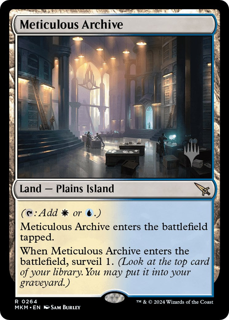 Meticulous Archive (Promo Pack) [Murders at Karlov Manor Promos] | Lots Moore NSW