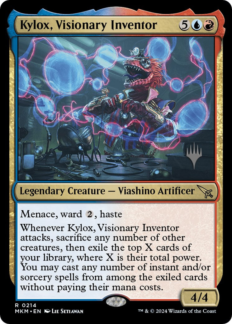Kylox, Visionary Inventor (Promo Pack) [Murders at Karlov Manor Promos] | Lots Moore NSW
