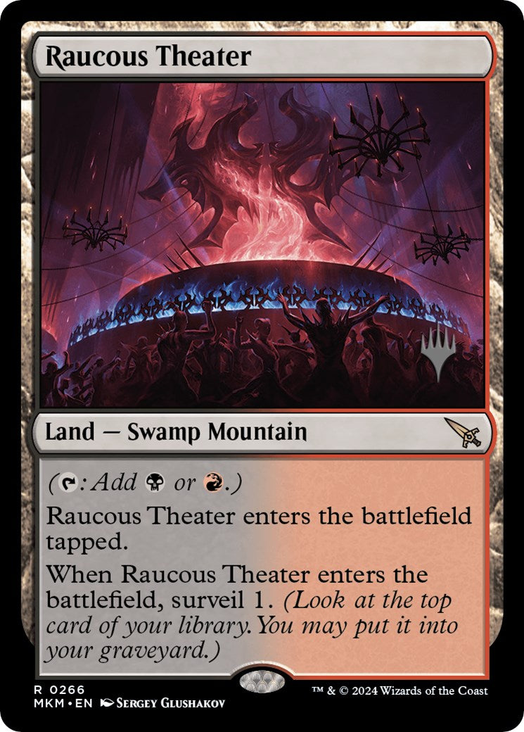 Raucous Theater (Promo Pack) [Murders at Karlov Manor Promos] | Lots Moore NSW