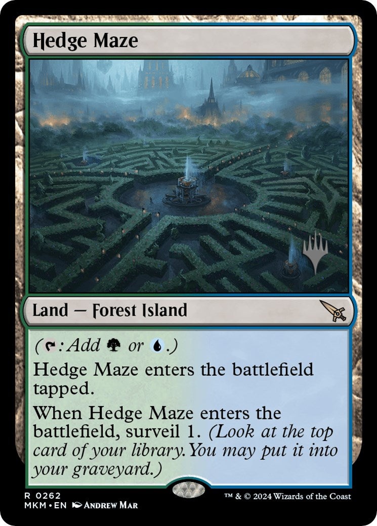Hedge Maze (Promo Pack) [Murders at Karlov Manor Promos] | Lots Moore NSW
