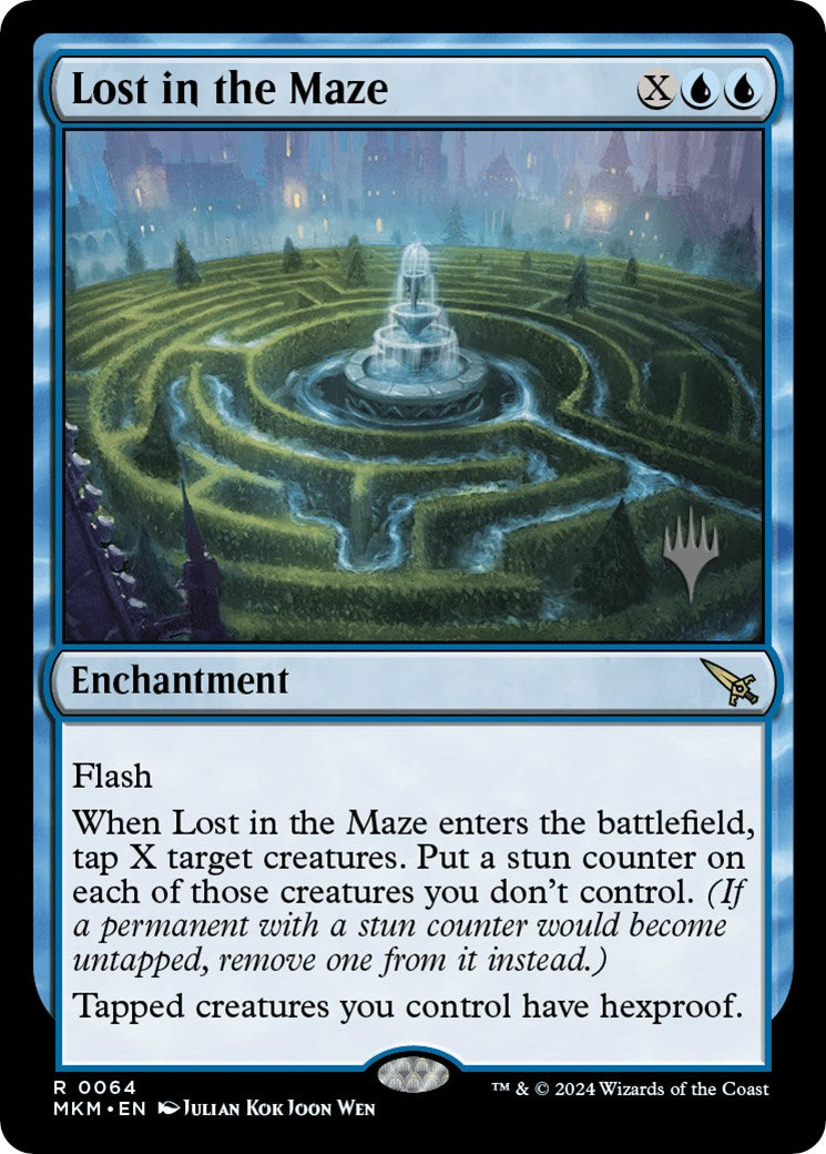 Lost in the Maze (Promo Pack) [Murders at Karlov Manor Promos] | Lots Moore NSW