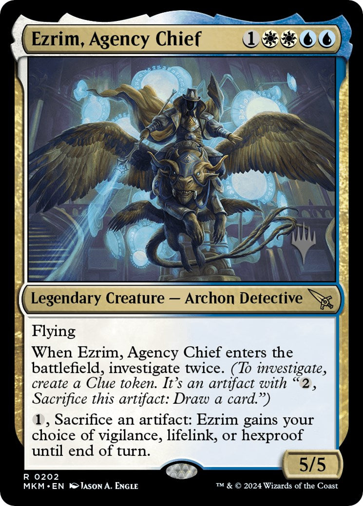 Ezrim, Agency Chief (Promo Pack) [Murders at Karlov Manor Promos] | Lots Moore NSW