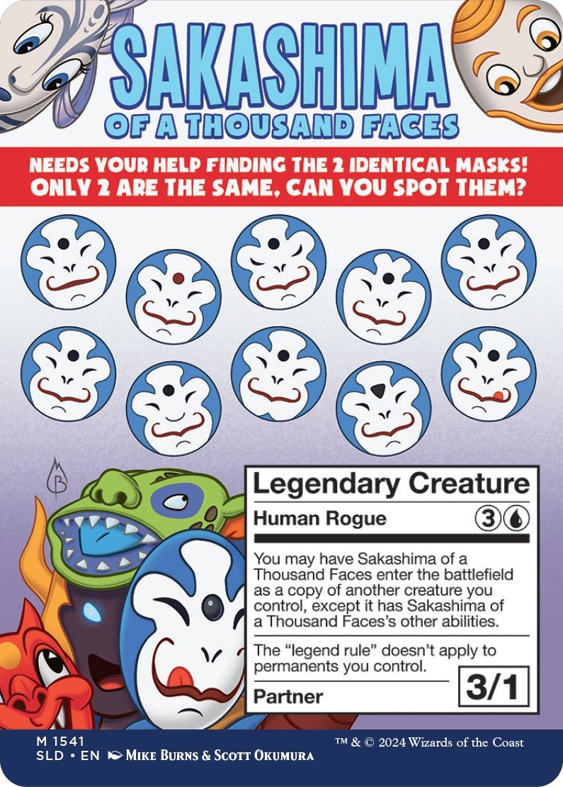 Sakashima of a Thousand Faces [Secret Lair Drop Series] | Lots Moore NSW