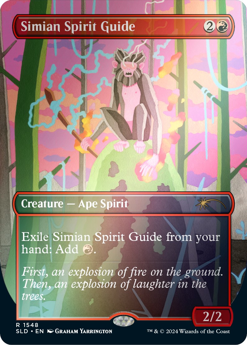 Simian Spirit Guide (Rainbow Foil) [Secret Lair Drop Series] | Lots Moore NSW