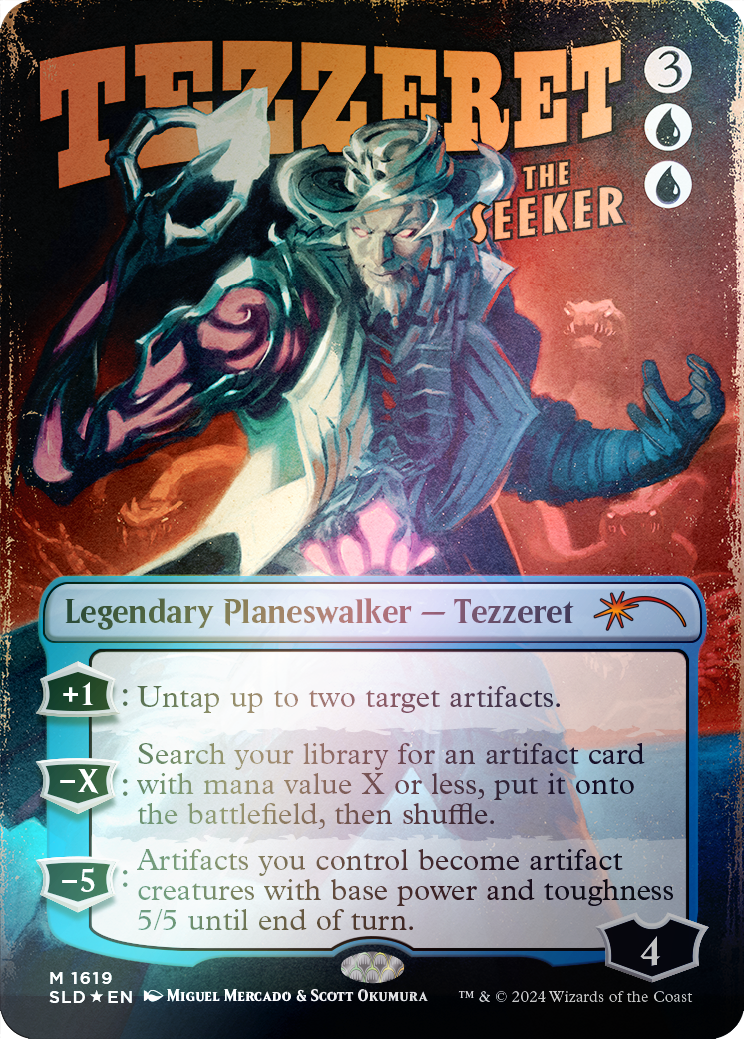 Tezzeret the Seeker (1619) (Rainbow Foil) [Secret Lair Drop Series] | Lots Moore NSW