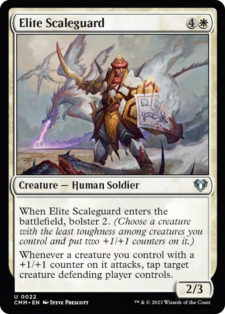 Elite Scaleguard [Commander Masters] | Lots Moore NSW