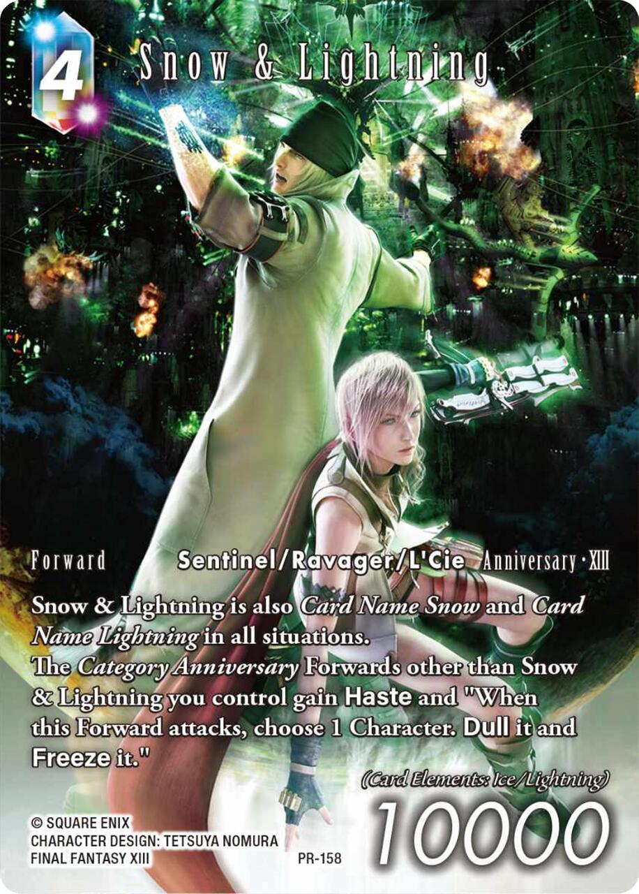 Snow & Lightning (Full Art) [Promo Cards] | Lots Moore NSW