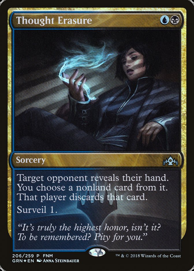 Thought Erasure (FNM) [Guilds of Ravnica Promos] | Lots Moore NSW