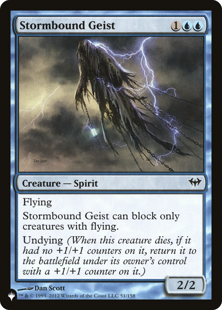 Stormbound Geist [The List Reprints] | Lots Moore NSW