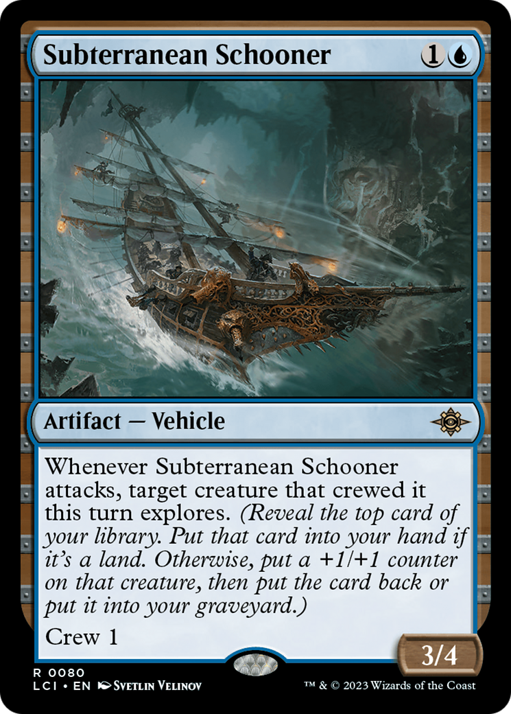 Subterranean Schooner [The Lost Caverns of Ixalan] | Lots Moore NSW