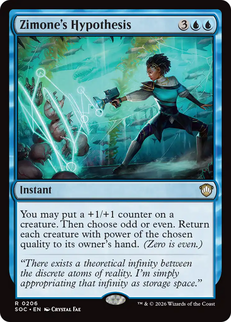 Zimone's Hypothesis [Secrets of Strixhaven Commander] | Lots Moore NSW