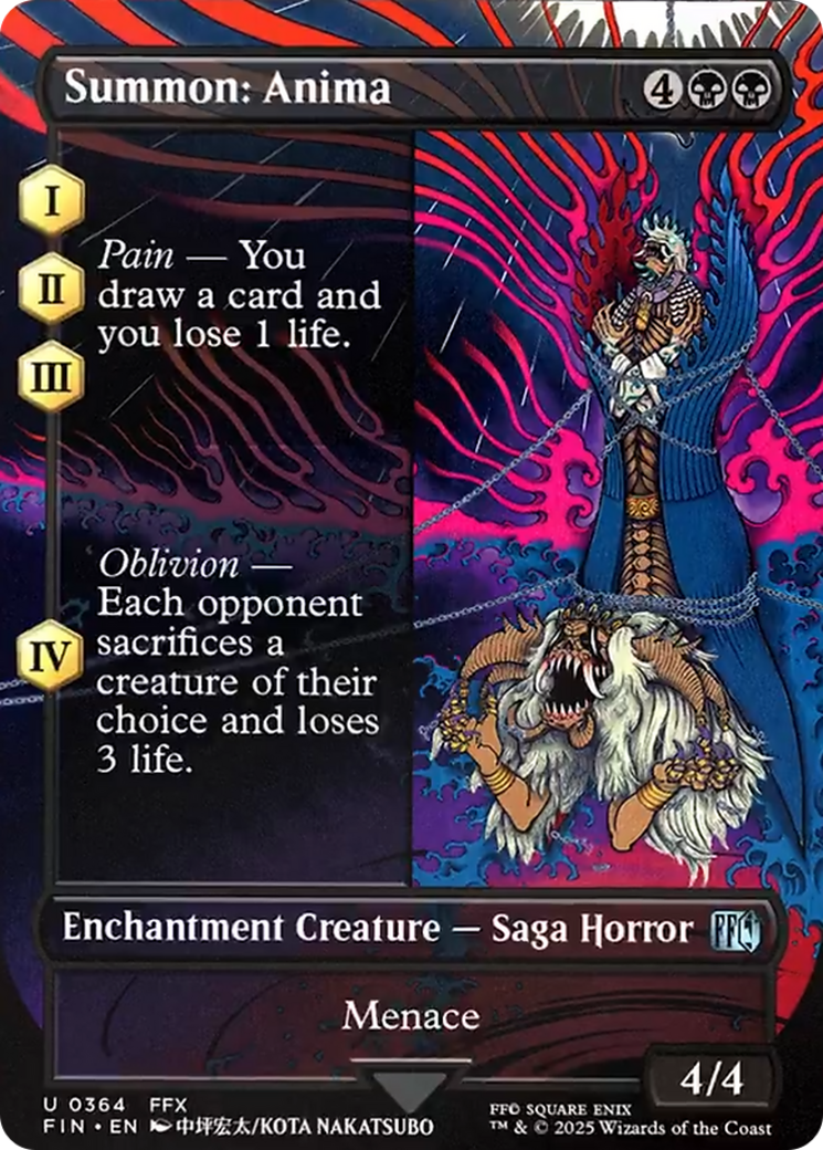 Summon: Anima (Borderless) [FINAL FANTASY] | Lots Moore NSW