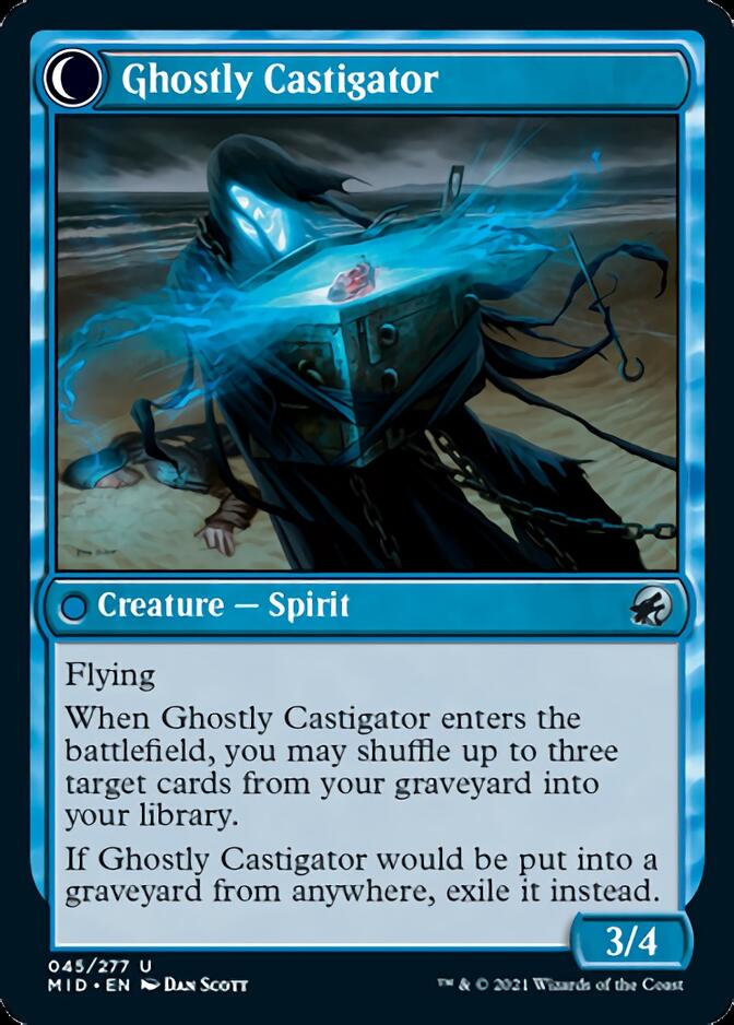 Covetous Castaway // Ghostly Castigator [Innistrad: Midnight Hunt] | Lots Moore NSW