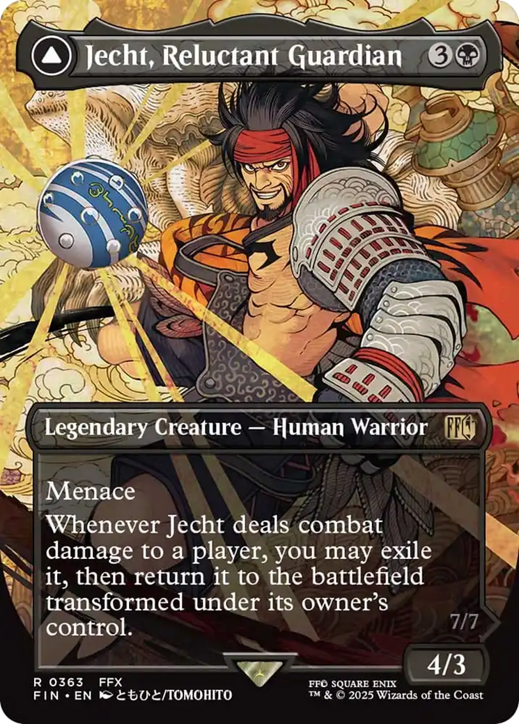 Jecht, Reluctant Guardian // Braska's Final Aeon (Borderless) [FINAL FANTASY] | Lots Moore NSW
