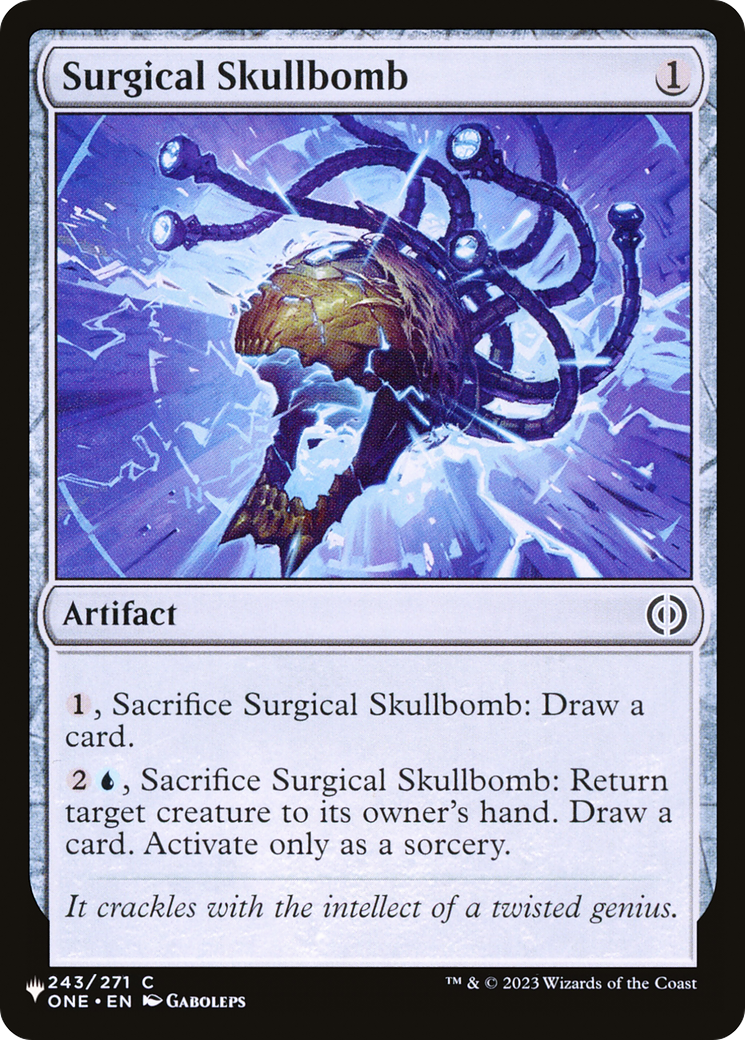 Surgical Skullbomb [The List Reprints] | Lots Moore NSW