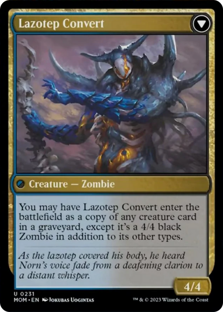 Invasion of Amonkhet // Lazotep Convert [March of the Machine] | Lots Moore NSW