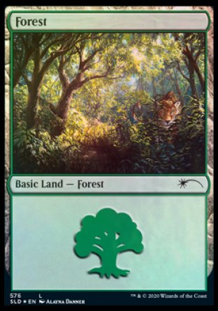 Forest (Cats) (576) [Secret Lair Drop Promos] | Lots Moore NSW