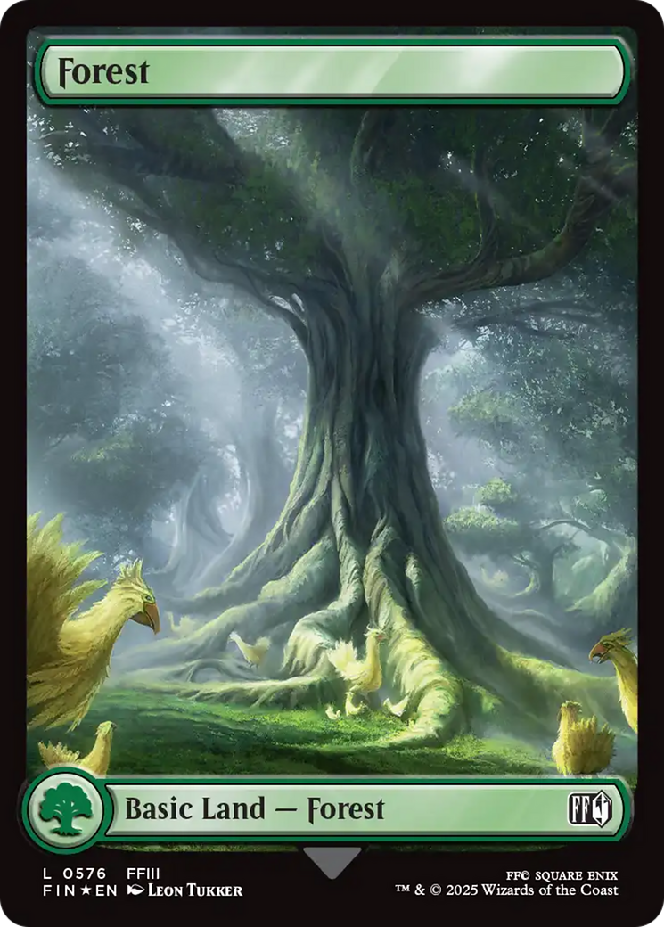 Forest (0576) (Surge Foil) [FINAL FANTASY] | Lots Moore NSW