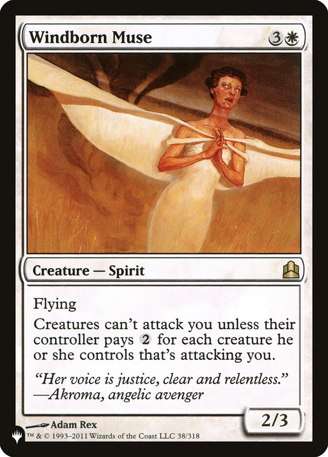 Windborn Muse [The List] | Lots Moore NSW