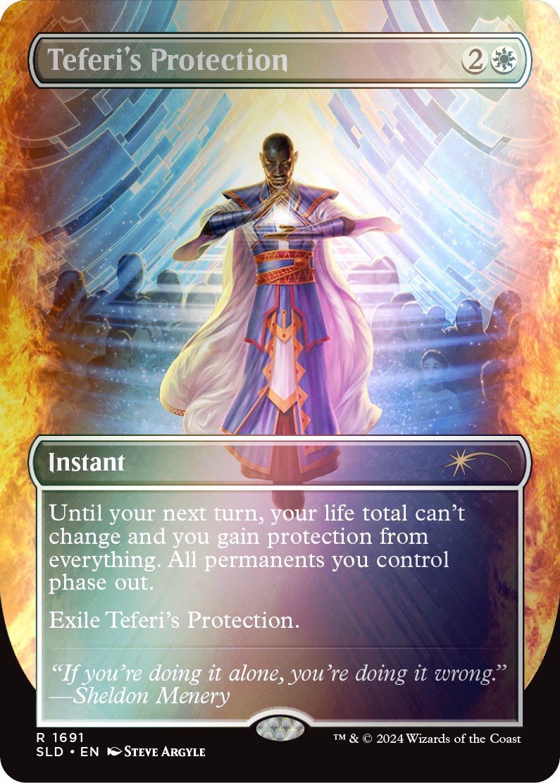 Teferi's Protection (1691) (Rainbow Foil) [Secret Lair Drop Series] | Lots Moore NSW