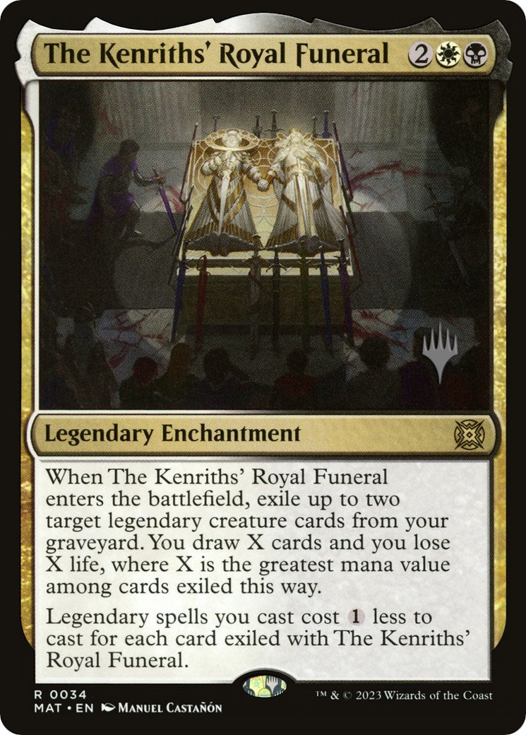The Kenriths' Royal Funeral (Promo Pack) [Murders at Karlov Manor Promos] | Lots Moore NSW