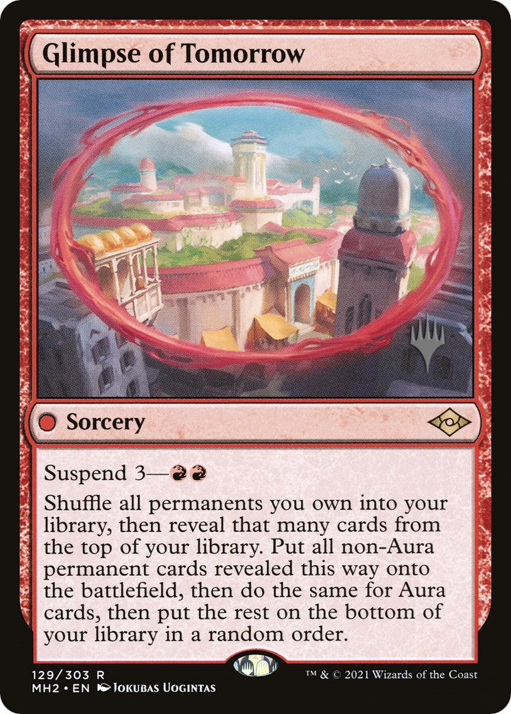 Glimpse of Tomorrow (Promo Pack) [Modern Horizons 2 Promos] | Lots Moore NSW