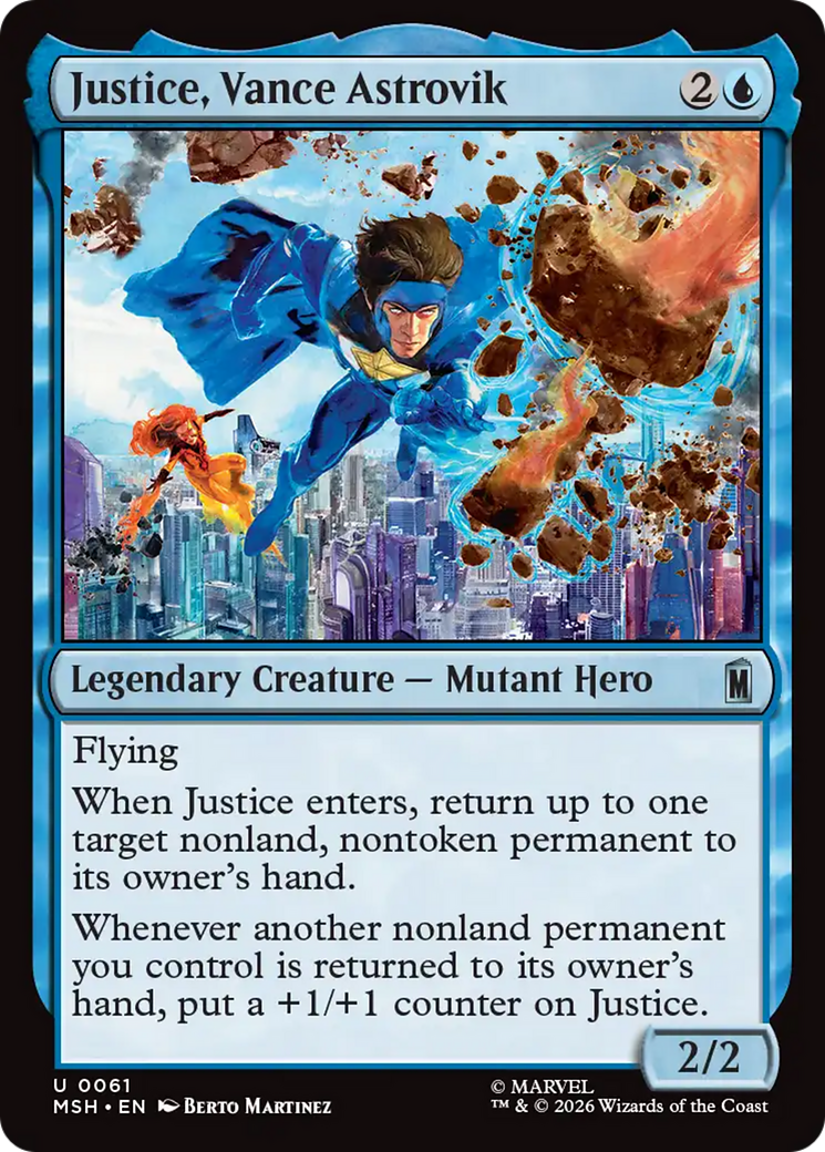 Justice, Vance Astrovik [Marvel Super Heroes] | Lots Moore NSW