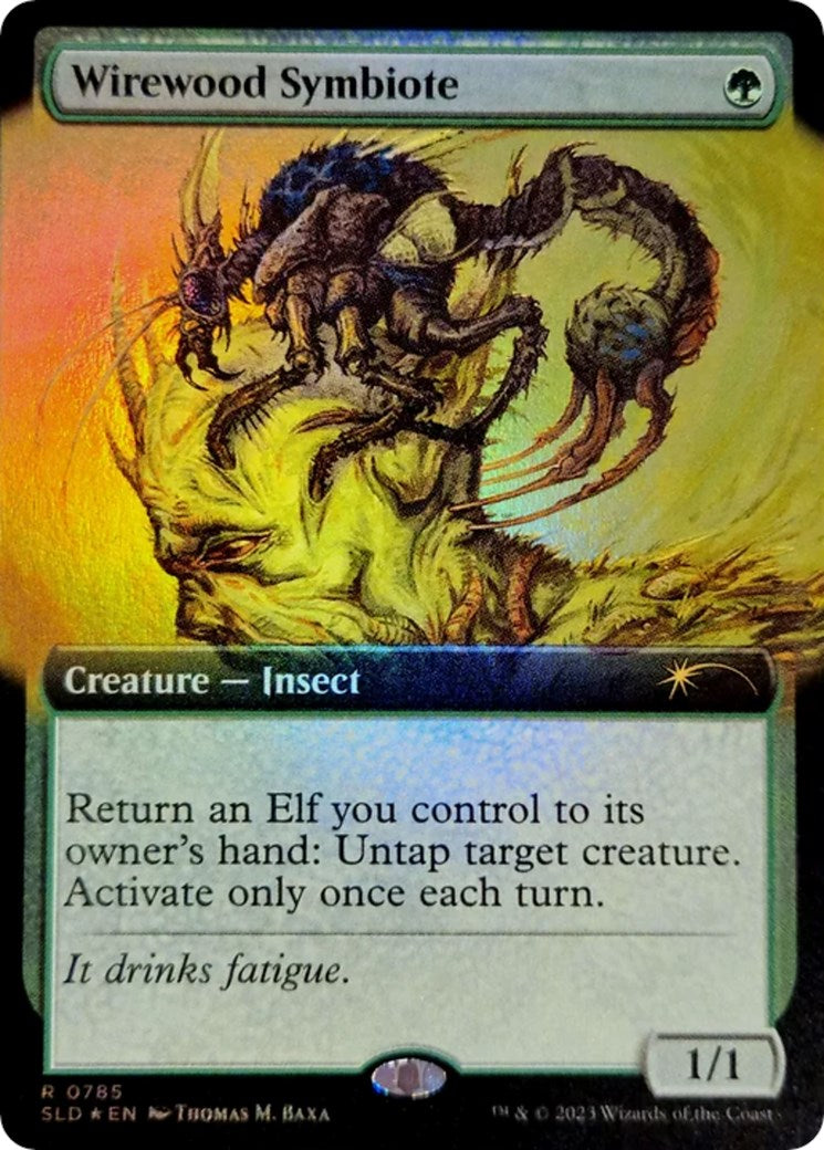 Wirewood Symbiote (Extended Art) [Secret Lair Drop Series] | Lots Moore NSW